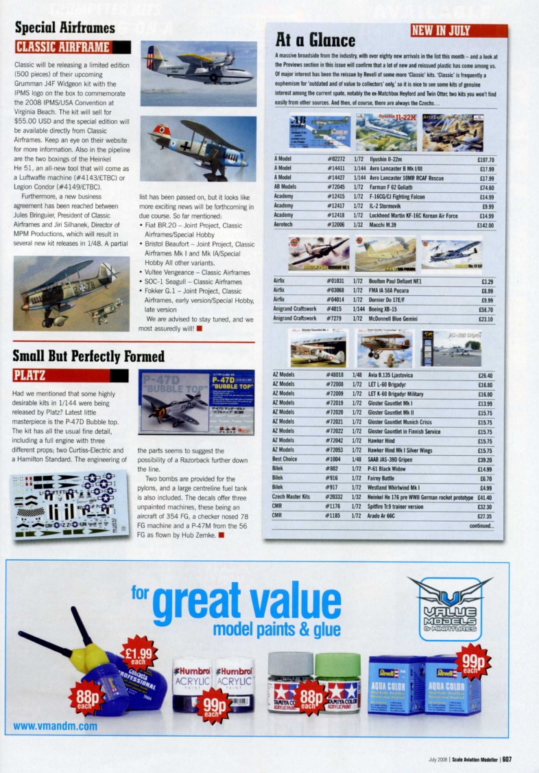 Scale Aviation Modeller International 2008-07